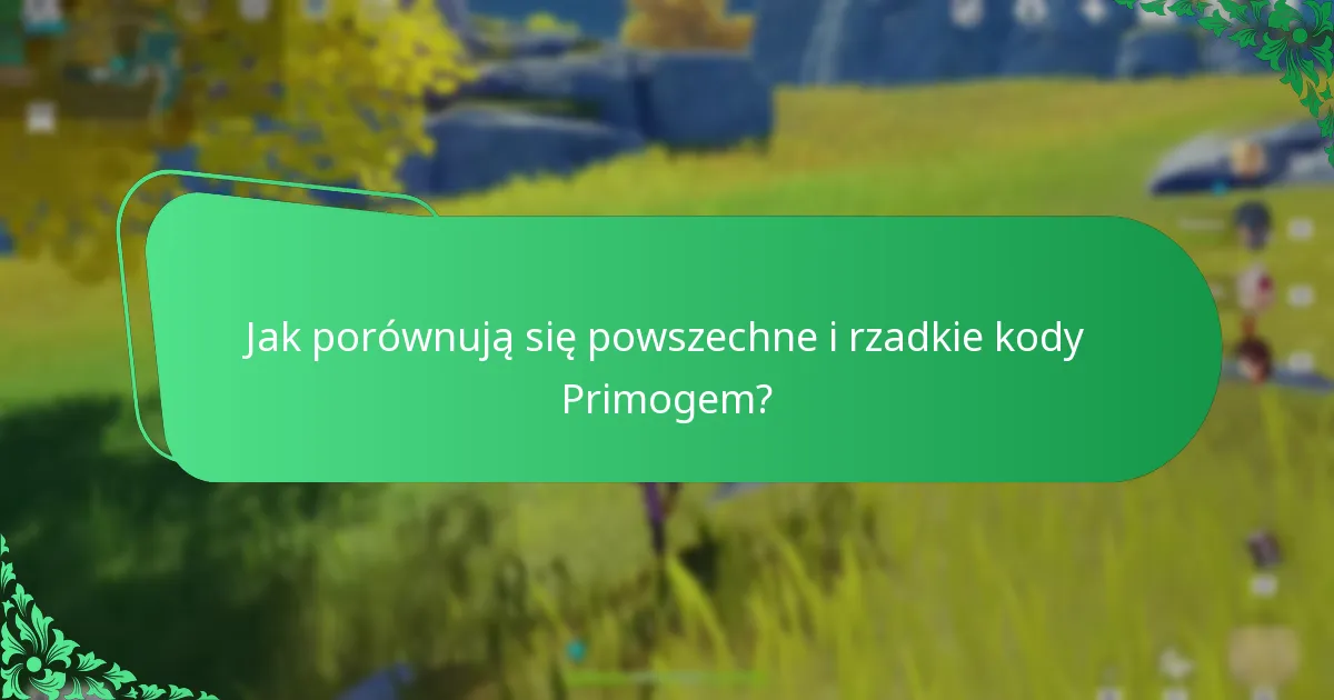 Jak gracze mogą ocenić wartość kodów Primogem?