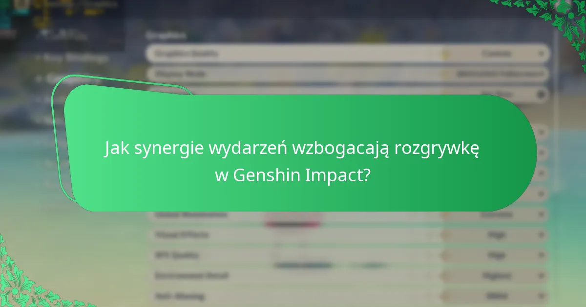 Jak nagrody z wydarzeń współdziałają z innymi elementami gry?