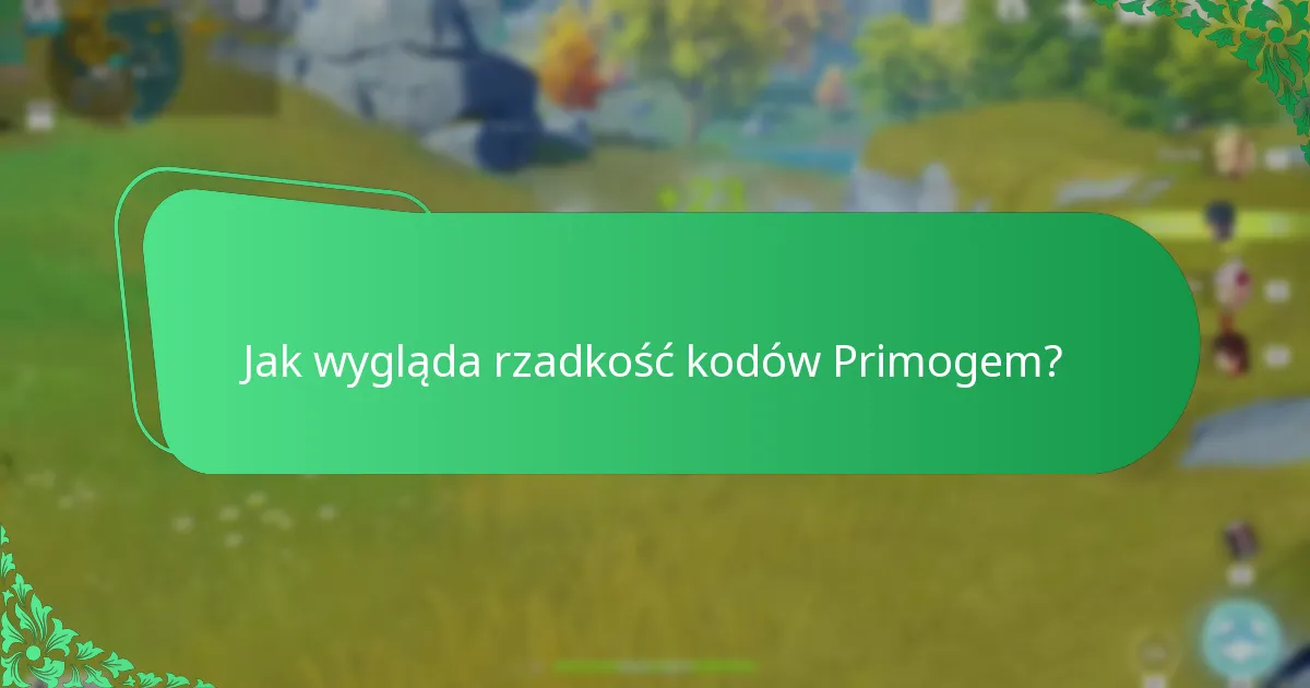 Jaki jest proces wymiany kodów Primogem?