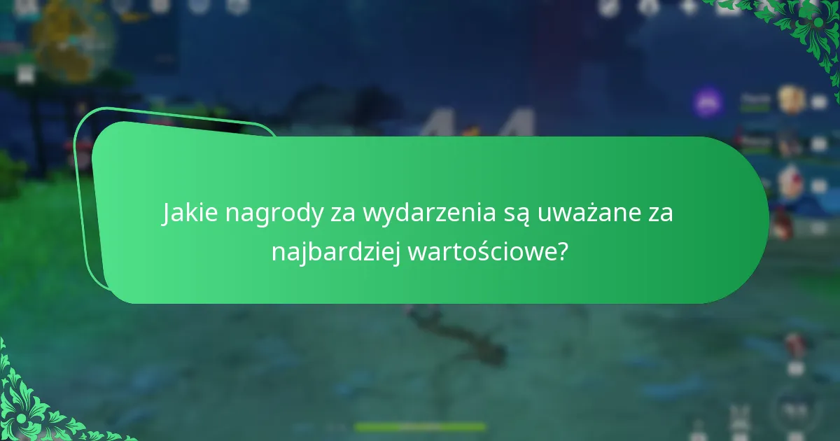 Jakie są doświadczenia użytkowników z nagrodami za wydarzenia w Genshin Impact?